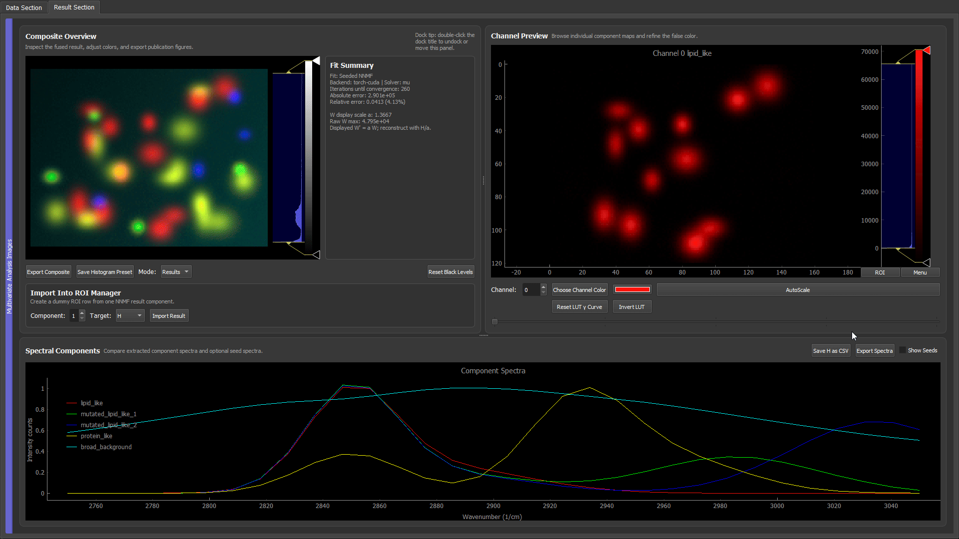 Opening the pyqtgraph export dialog and sending a plot to Matplotlib